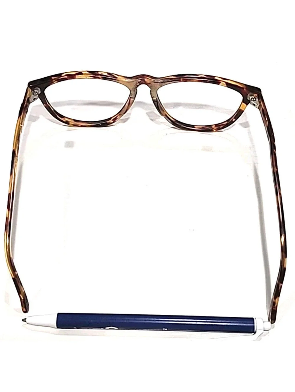 Ray Ban B&L W1593 Style 1 Vintage Tortoise Oversized Sunglasses Frame USA Read